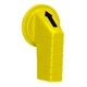 9001Y24 - Square D 30mm Yellow Long Handle Non-Metallic Selector Switch Knob for