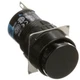 1PC IDEC CORPORATION AB6M-M1P-B Pushbutton switch, 18mm btn, Black, SPDT, M