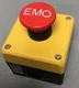 IDEC FB1W-HW1B-V402R-EMO-2 E-Stop Station, 40mm Head, Nema 4X (B150)