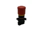 NOS Eaton 22mm 1 N.C. RED Twist-to-Release E-Stop Pushbutton M22-PVT-K01