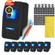 DaierTek UTV Car Rocker Toggle Switch 20A 12V Blue LED Lighted 