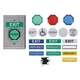 SAFETY TECHNOLOGY INTERNATIONAL UB-1 Universal Push Button Kit 2KFK2