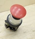 Eaton HT8AER Red Mushroom Head Push Button w/ HT8B N.C. Contact Block - NICE