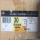 One GE General Electric TG3221 2 Pole 30 Amp Fusible Indoor Disconnect Switch