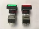 1 pcs  FUJI AH164-TL E3/ Self-resetting with light/ 16MM/ Button switch RED 24V
