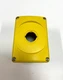 Clean! MEPY1-0, ABB, Empty Plastic Encl 1-Hole Yellow Button Station - Free Ship
