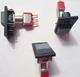  C&K 8161 ALTERNATE ALTERNATE ACTION MINIATURE PUSHBUTTON SWITCHES 2-PC LOT