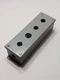 Hoffman E4PBG Enclosure Type 12, 13 for 4 Push Button, Grey 