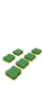 6x Phoenix Contact USLKG 50 Green Yellow Ground Conductor Terminal Block USLKG50