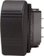 Carling Contura III Black (ON)-OFF-(ON) DPDT Rocker Switch Blue Sea System 8290