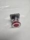 Dayton 30G364 Push Button Operator, 30 Mm, Red