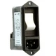 1PC SCHURTER INC DF12.0470.7310.1 Power Entry Module, Medical, Panel Mount/
