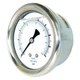 PIC GAUGES 202L-404E Pressure Gauge,1/4 in. NPT,4 in. 20TW57