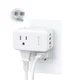 TROND Outlet Extender with 360 Rotating Plug, 3 AC Outlet Splitter with PD 20...