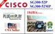 1x Quiet replacement fan for Cisco SG300-52MP Low Noise 18dBA Sunon fan