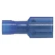 Panduit Dnf14-250Fib-M Female Disconnect, Blue, 16-14Awg, Pk1000