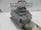 MENNEKES 20MS1A-M2 600VAC 25Amp 5Hp HDI Disconnect Switch w/Auxiliary Contact