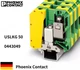 1pcs Phoenix Contact Grounding Terminal 0443049 USLKG 50 Terminal Blocks