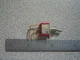 Right Angle SPDT Toggle Switch 7101MD9AV2BE, On-On Gold C&K / E Switch Lot of 2
