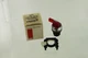 (2) EATON CUTLER HAMMER E22-N2 PUSHBUTTON RED ILLUMINATED FLUSH LENS NEW