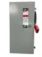 GE 60 AMP FUSIBLE HEAVY DUTY SAFETY SWITCH TH3362J 3P 600 VAC NEMA 12