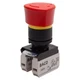 Baco L22ER01-3E02 Red Push-Turn E-Stop Pushbutton, &oslash;22mm, 2NC, 10A 690VAC