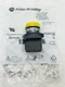 Allen-Bradley 800FM-P5 Yellow Pilot Light 
