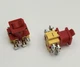 Lot of 2, GO6073F1 SCHLEGEL Toggle/Flip on/off Emergency Safety Switch 300VAC