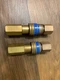 Swagelok Quick Connect Fitting connector #316-QC8 - Key 5 Male Female 2x Pairs