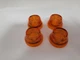 ALLEN BRADLEY 800T-N26A LENS CAP FOR PILOT LIGHT AMBER (LOT OF 4) NNB