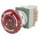 IDEC AVLW49902D-R-24V Push Lock Twist Release Button &oslash;22mm, 2NC, 600V 10A