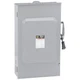 SQUARE D D224NRB Safety Switch, Fusible, 200 A, Steel 2CL72