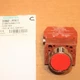One Siemens 3SB02-PFR11 22MM Pushbutton Flush Green with N.O. N.C. Contact