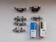 NEW  Lot of 8 Ivory Toggle Switches Leviton, Eagle 1221-2I Q1301-7V
