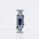 Bryant 4803BBLK Black Toggle Light Switch 3-Way Industrial Grade 15A 120/277V