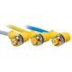 1PC TURCK WK 4.4T-1-RS 4.4T Cordset, M12 Male to Right-Angle M12 F, Gray, 4