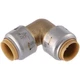 SharkBite 3/4 in. Brass 90 Degree Push-to-Connect Elbow 4-Pack