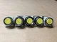 LOT OF 5 Fuji Electric AH30-F Contact Block AH30F Yellow Push Button #117G112