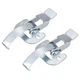 uxcell 3.62-inch Galvanized Draw Toggle Latch with 3.62-inch,2 Pcs, Silver 