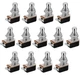 DaierTek 13pcs SPST Momentary Soft Touch Foot Switch Normally Open 2 PIN Stom...