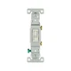 Eaton Wiring Devices 1301-7W - Switch Toggle SP 15A 120V Grd WH - 1EA