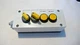 SQUARE  D 4 BUTTON ENCLOSURE  13145 T.3 WITH 2 ON -OFF. 2 PUSHBUTTON  SWITCH