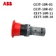 ABB emergency stop button CE3T-10R-01/CE3T-10R-02/CE3T-10R-11/CE3T-10R-10