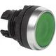 BACO 224002 L21AH20 Plastic Front Ring Button, Chrome Green 1pc