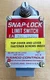 Namco EA70076700 Limit Switch Snap-Lock EA700-76700 *New no Box*
