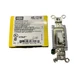 HUBBELL HBL1221W Wall Switch: Toggle Switch, Single Pole, White, 20 A