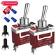 Toggle Switch, Malictele 12V 30A HeavyDuty ON/Off 2Pin SPST Screw ON/OFF-2