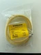 Turck RK4.4T-1-RS4.4T/S1077/S1587  M12 Double Ended Male to Female Cordset,4 Pin
