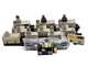 Omron 13 Piece Snap Action Switch Lot Including D4E-1A20N, SHL-Q2255, ZC-Q2255