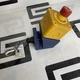 EAO 61-3440.4/1 Red Pushbutton w/ 61-8745.11 Contact Block Emergency Stop Mount